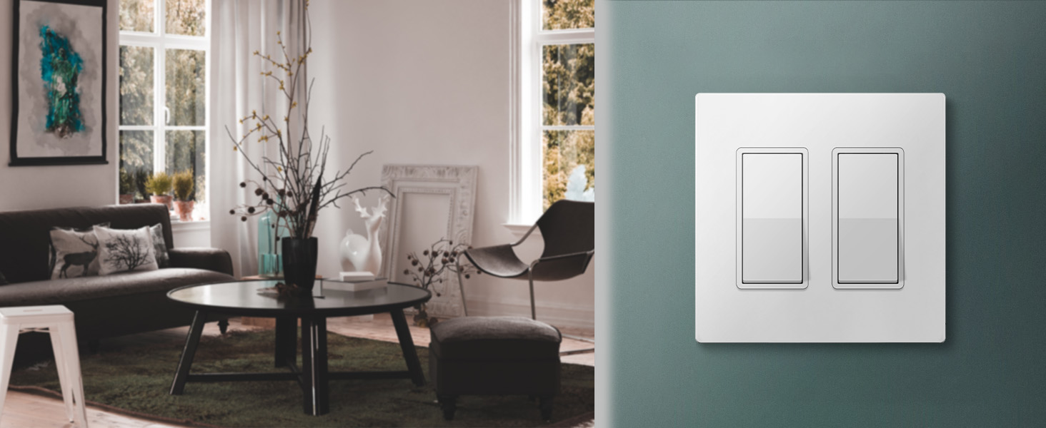 Decorator light switch A+