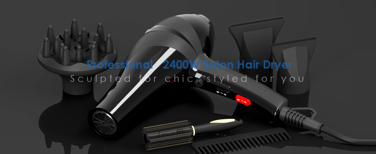 2400W hair dryer