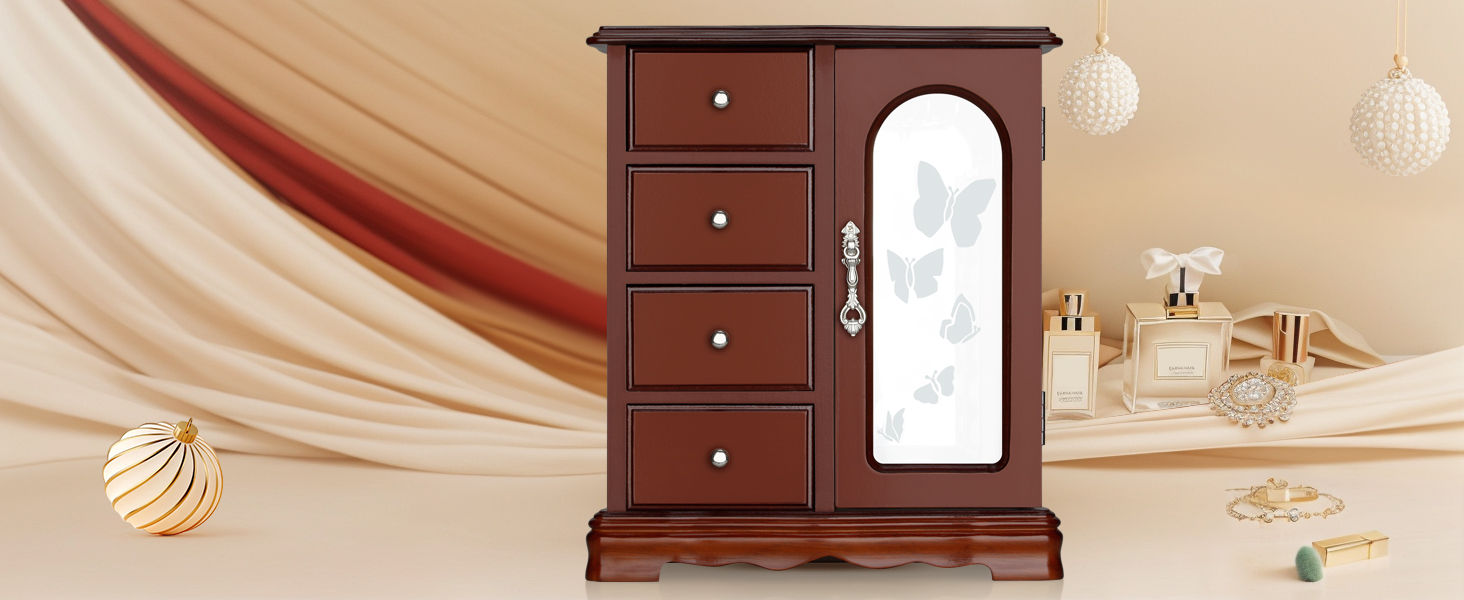 wooden jewelry boxes