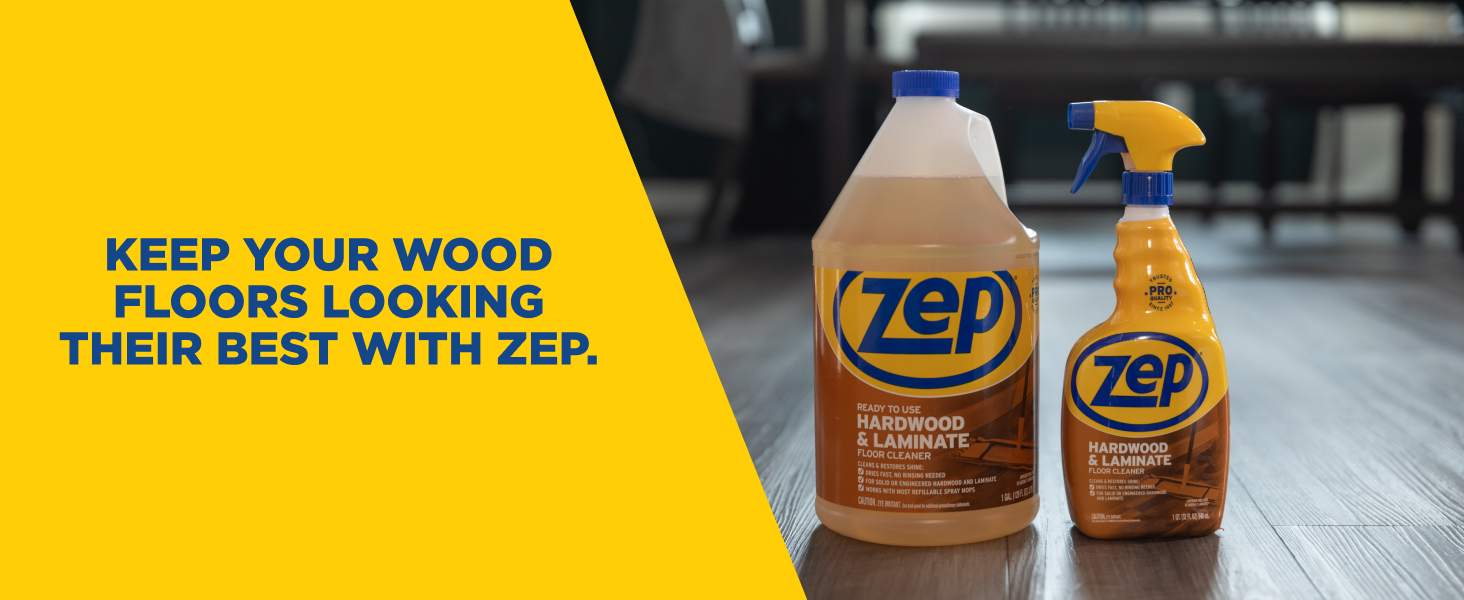 Keep Your Wood Floors Looking Their Best with Zep