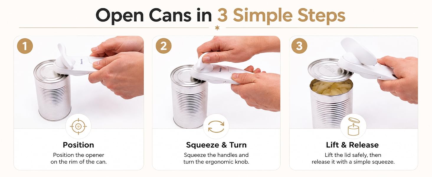 easy to use can opener
