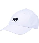 New Balance Men's and Women's 6-Panel Curved Brim Cap, Lifestyle and Athletic Wear, One Size Fits...