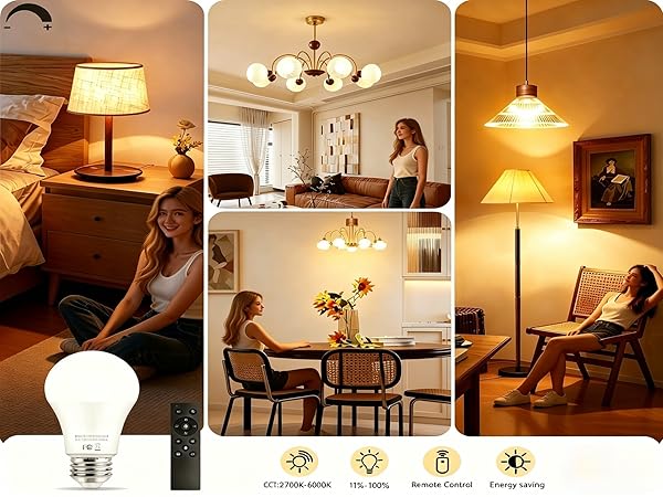 Remote control bulb