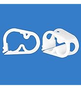 Quickun Plastic Tube Tubing Clamps, 1/4"-1/2" Tube OD Shut Off Hose Clamp Water Flow Control Tube...