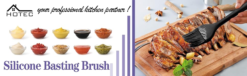 silicone basting brush