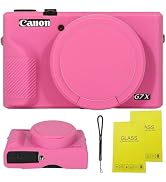 SZHSYJY Case for Canon Powershot G7 X Mark III Digital Camera,Soft Silicone Case for Canon Powers...