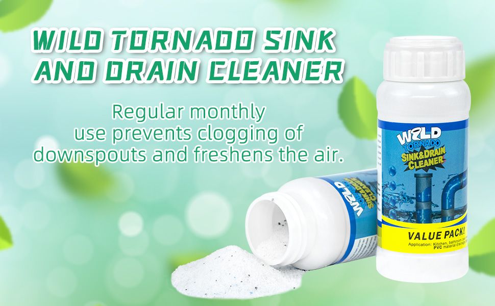 wild tornado sink and drain cleaner