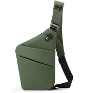 Anti Theft Travel Bag Sling Cross-body Bag Large Capacity | 5 pockets greater capacity;Anti-theft...