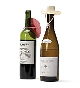 Monkey Business Howdy - 2-Pack Cowboy Hat Wine Stoppers – Fun Silicone Bottle Stoppers Keep Wine ...