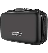 alavisxf xx CD Case, 96 Capacity EVA Protective Blu-ray DVD Case Portable Zipper CD Case Holder D...