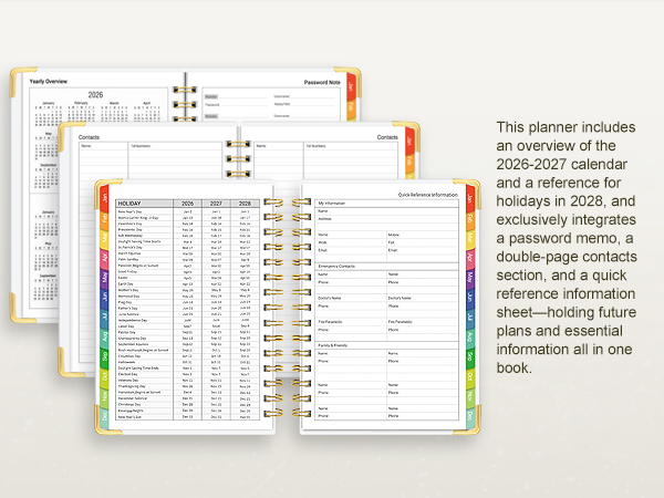 2026-2027 Planner