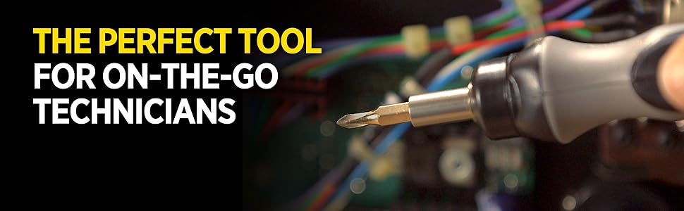 screwdriver, cordless screwdriver, precision cordless screwdriver, general tools