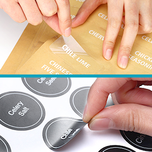 2 Type Pre-printed Strong Sticky Labels