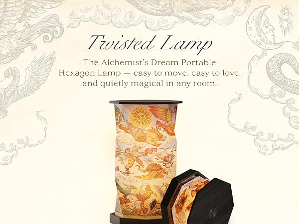twisted lamp