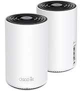 TP-Link Deco AXE5400 Tri-Band WiFi 6E Mesh System(Deco XE75) - Covers up to 5500 Sq.Ft, Replaces ...