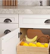 graffitimaster Pull Out Cabinet Organizer, Wood Slide Out Wood Drawer for Kitchen, Bedroom, Livin...