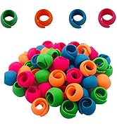 Fbshicung 70Pcs Sewing Machine Thread Spool Savers/Spool Huggers - Prevent Thread Tails from Unwi...