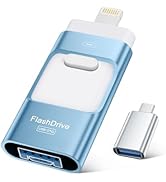 MFi Certified 256GB iPhone Flash Drive, Photo Stick Memory Stick for iPhone iPad, USB Thumb Drive...