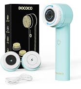 Electric Facial Cleansing Brush, 2-Way Rotating Rechargeable Face Scrubber for Daily and Deep Cle...