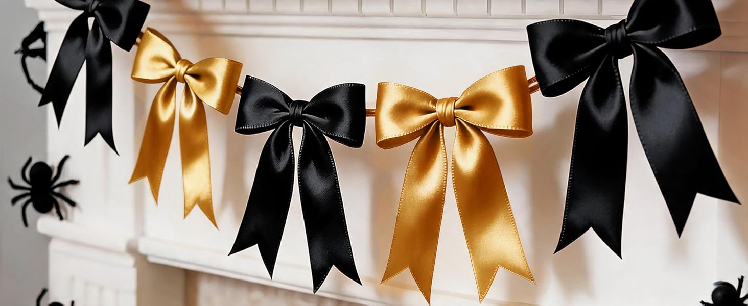 black gold garland tissue