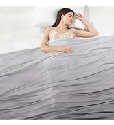 Elegear Cooling Comforter King Absorbs Body Heat to Keep Cool, Double-Sided Cooling Blanket for H...