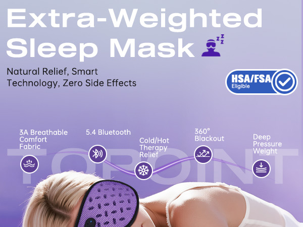 weighted eye mask for sleeping bluetooth sleep mask
