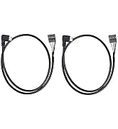 Duttek USB Header to Micro USB Dupont Cable, 90 Degree Right Angle Micro USB Male to 5 Pin Mother...