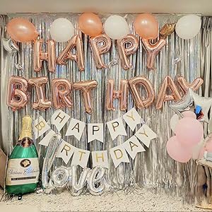 Silver Tinsel Foil Fringe Curtains Backdrop