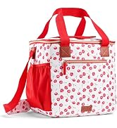 Fit & Fresh, 24-Can Soft Cooler Bag Insulated Leak-Resistant, Portable Soft Cooler, Large Cooler,...