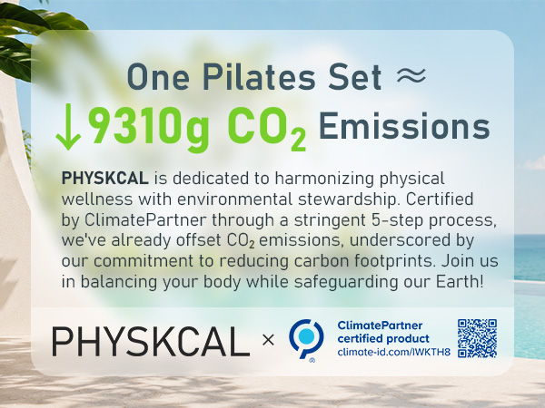 PhysKcal's efforts on sustainable development