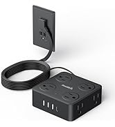 12 in 1 Power Strip Extension Cords with Multiple Outlets, 8 Outlets & 4 USB Ports Extension Cord...