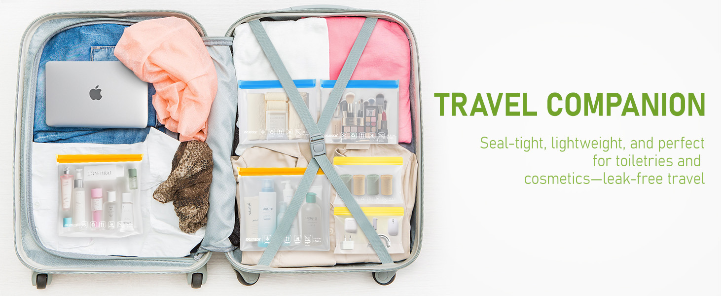 reusable storage bags for travel