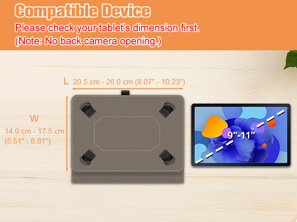 universal tablet case