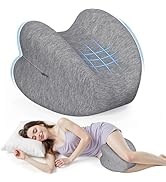 ComfyInLove Knee Pillow for Side Sleepers, High-Density Memory Foam Leg Pillow for Side Sleeping,...