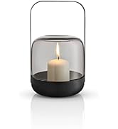 EVA SOLO Acorn Lantern, Elegant and Decorative Lantern Made of Mouth-Blown Glass and Powder-Coate...