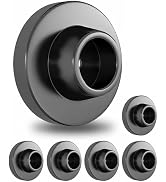 Door Stops for Wall Protector, Door Knob Wall Shield, Black Door Bumper for Slamming, Door Handle...