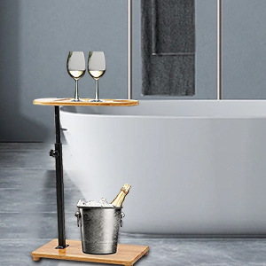 Bamboo bath tray