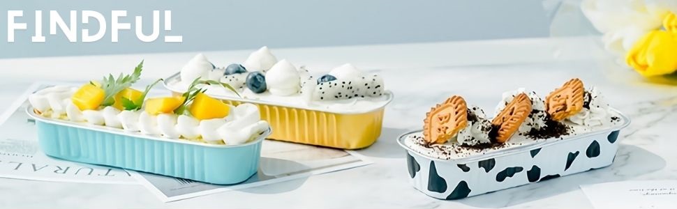 Findful Mini Loaf Baking Pans with Lids