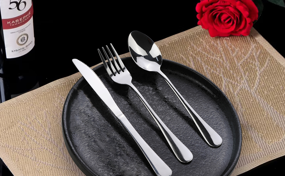 Advantage Travel Silverware Set With Case