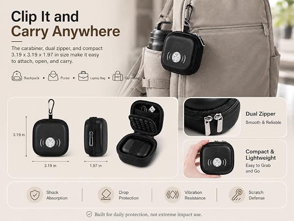 Earbud Case for TAGRY X08 Bluetooth Headphones