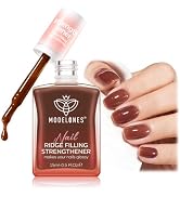Modelones Nail Strengthener and Growth, Fall Brown Nail Polish Hardener | Nail Repair Nail Streng...