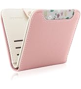 Pomelo Best Small Wallet Women RFID Blocking Bifold Leather Pink | Slim Credit Card Holder, ID Wi...