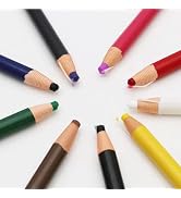 9 Pcs Assorted Colors Peel-Off China Marker Grease Wax Pencils for Glass, Garments, Cellophane, F...