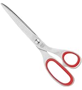 ALLEX Japanese Office Scissors for Desk, Extra Large 7.8" All Purpose Scissors, Made in JAPAN, Al...