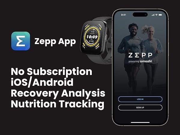 No Subscription, Recovery Analysis, Nutrition Tracking AI