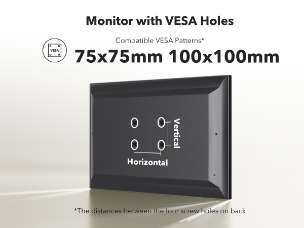 dual monitor wall mount