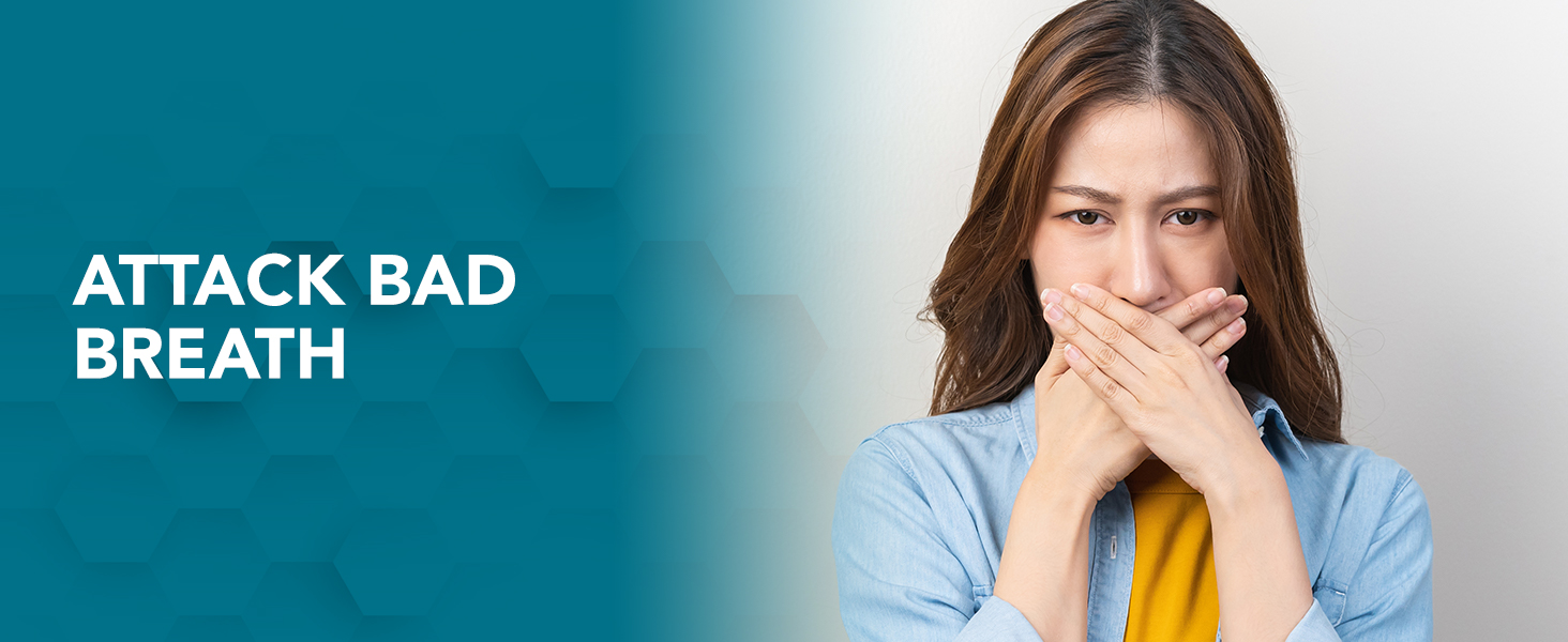 Say goodbye to bad breath with our Orarestore Tooth Remineralization formula.