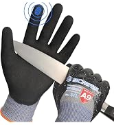Schwer ProGuard-X ANSI A9 Highest Level Cut/Abrasion/Puncture Resistant Gloves for Heavy Duty Wor...