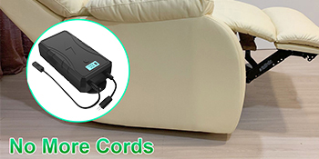 furniture battery pack for power reclining furniture