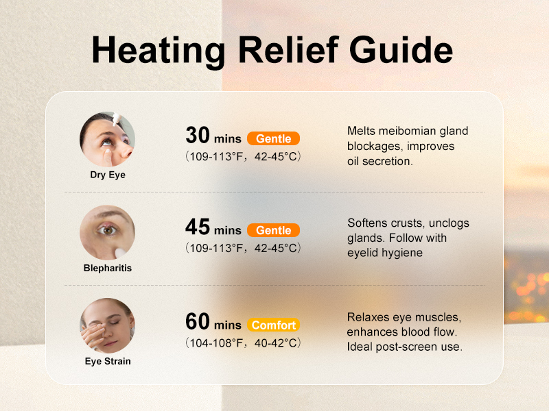 warm sleep mask for stye